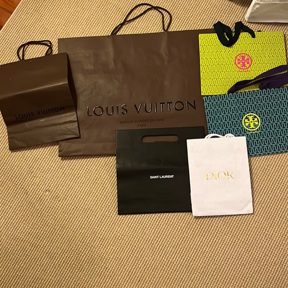 6 Luxury Designer Shopping Bags - Picture 1 of 14